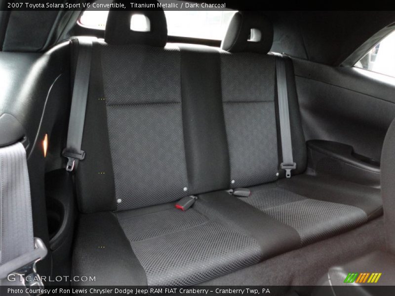 Titanium Metallic / Dark Charcoal 2007 Toyota Solara Sport V6 Convertible