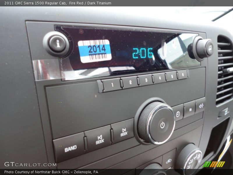 Fire Red / Dark Titanium 2011 GMC Sierra 1500 Regular Cab