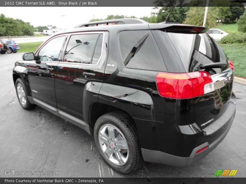 Onyx Black / Jet Black 2012 GMC Terrain SLE AWD