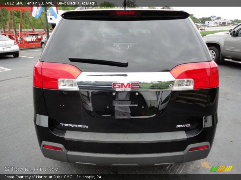 Onyx Black / Jet Black 2012 GMC Terrain SLE AWD