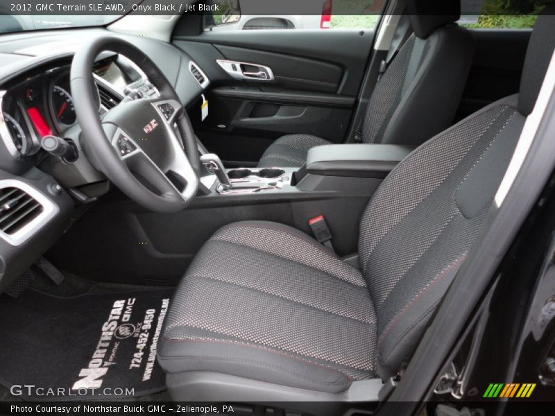  2012 Terrain SLE AWD Jet Black Interior