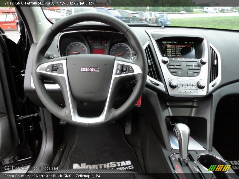 Dashboard of 2012 Terrain SLE AWD