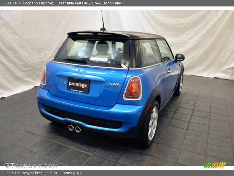 Laser Blue Metallic / Grey/Carbon Black 2010 Mini Cooper S Hardtop