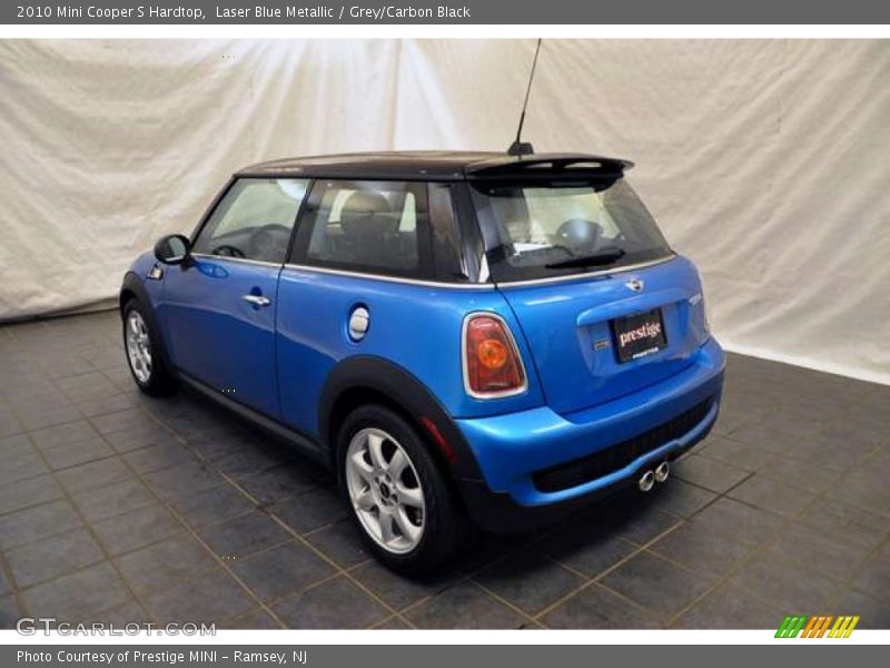 Laser Blue Metallic / Grey/Carbon Black 2010 Mini Cooper S Hardtop