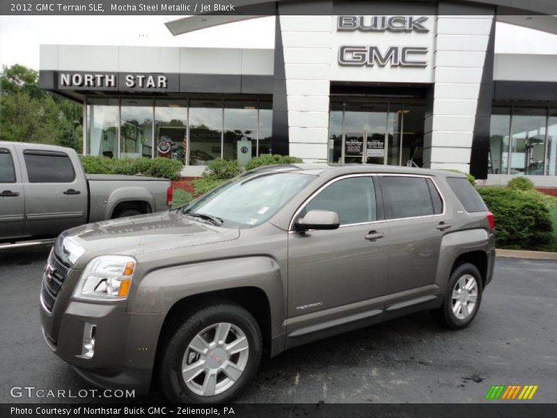 Mocha Steel Metallic / Jet Black 2012 GMC Terrain SLE