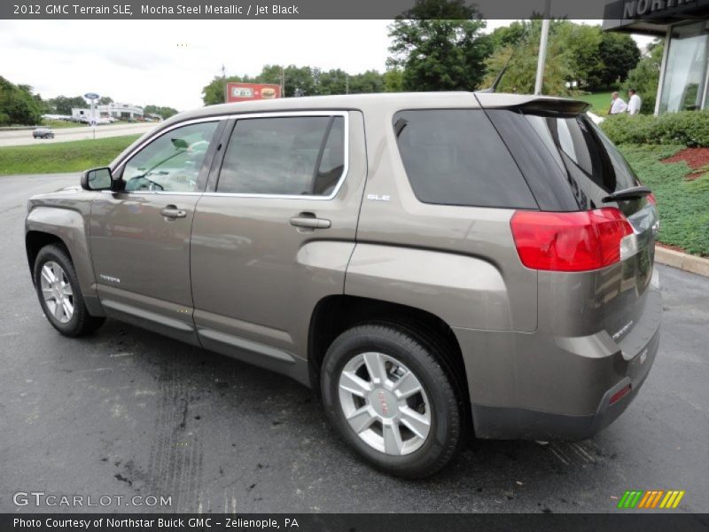 Mocha Steel Metallic / Jet Black 2012 GMC Terrain SLE