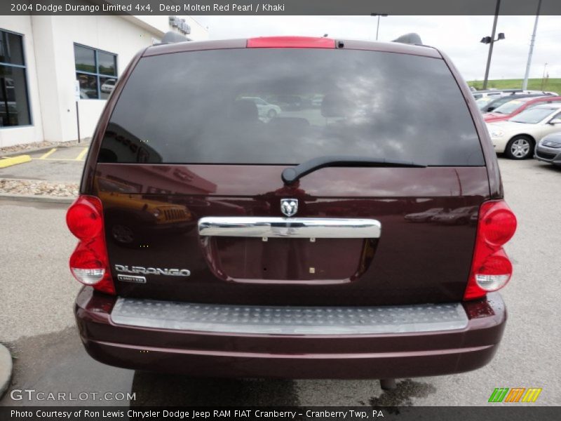  2004 Durango Limited 4x4 Deep Molten Red Pearl