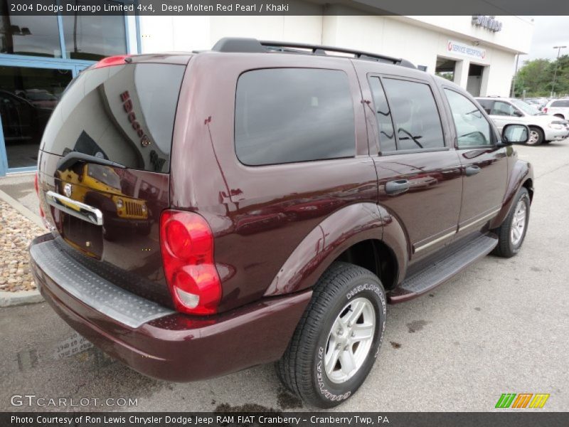  2004 Durango Limited 4x4 Deep Molten Red Pearl