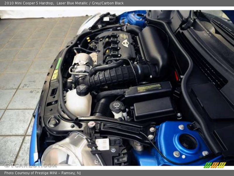  2010 Cooper S Hardtop Engine - 1.6 Liter Turbocharged DOHC 16-Valve VVT 4 Cylinder