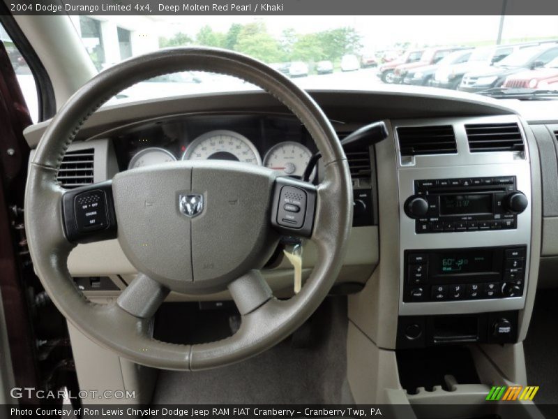 Dashboard of 2004 Durango Limited 4x4