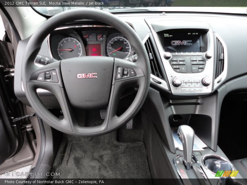 Mocha Steel Metallic / Jet Black 2012 GMC Terrain SLE