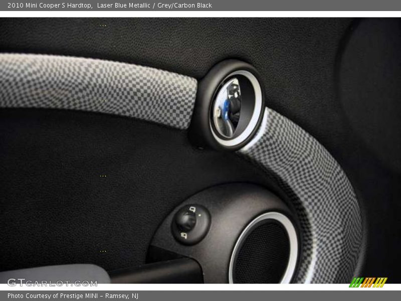 Laser Blue Metallic / Grey/Carbon Black 2010 Mini Cooper S Hardtop