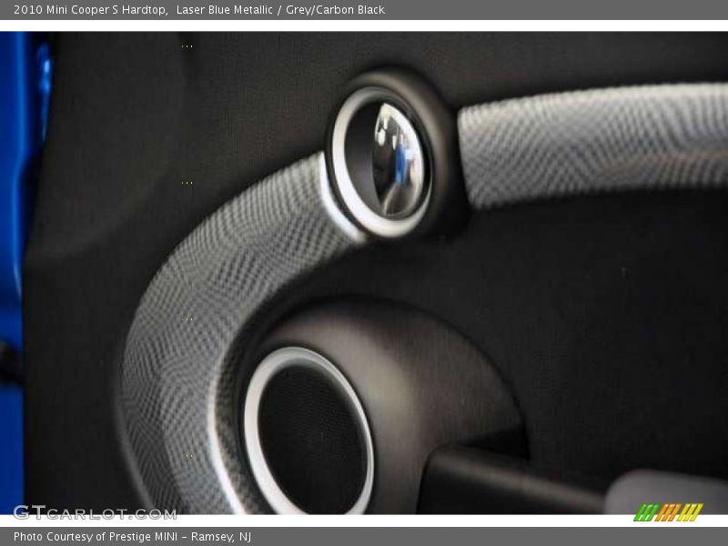 Laser Blue Metallic / Grey/Carbon Black 2010 Mini Cooper S Hardtop