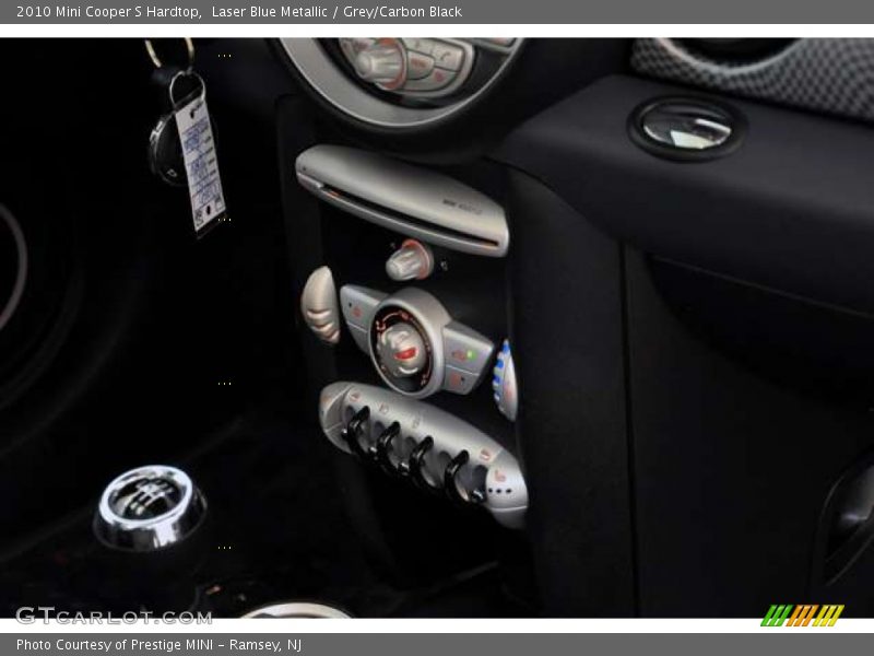 Laser Blue Metallic / Grey/Carbon Black 2010 Mini Cooper S Hardtop