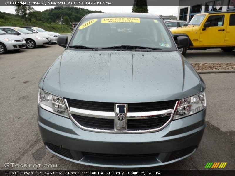 Silver Steel Metallic / Dark Slate Gray 2010 Dodge Journey SE