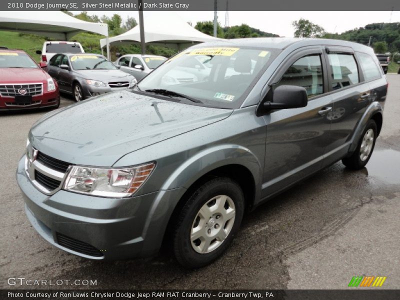 Silver Steel Metallic / Dark Slate Gray 2010 Dodge Journey SE