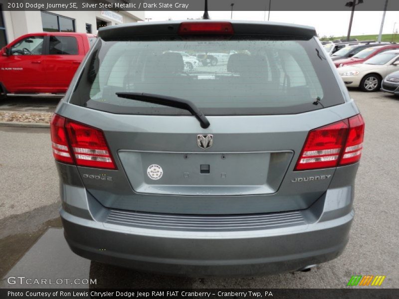 Silver Steel Metallic / Dark Slate Gray 2010 Dodge Journey SE