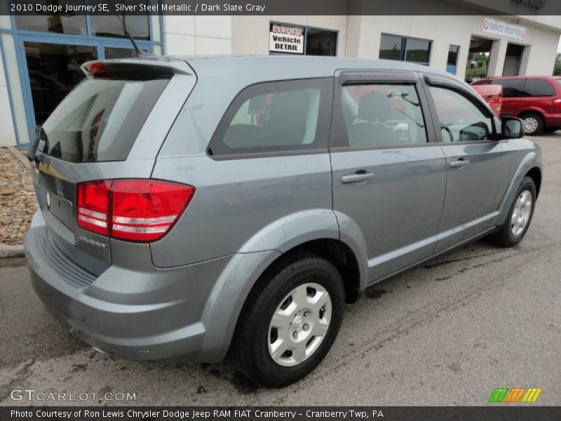 Silver Steel Metallic / Dark Slate Gray 2010 Dodge Journey SE