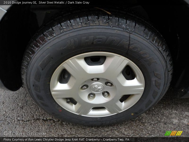 Silver Steel Metallic / Dark Slate Gray 2010 Dodge Journey SE
