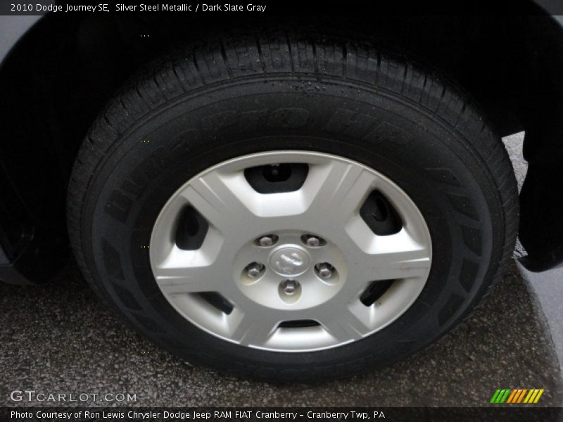 Silver Steel Metallic / Dark Slate Gray 2010 Dodge Journey SE