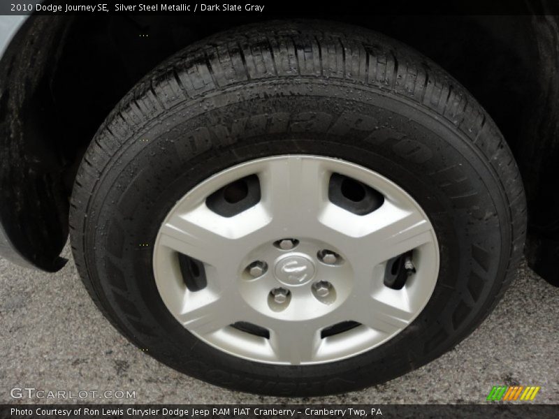 Silver Steel Metallic / Dark Slate Gray 2010 Dodge Journey SE