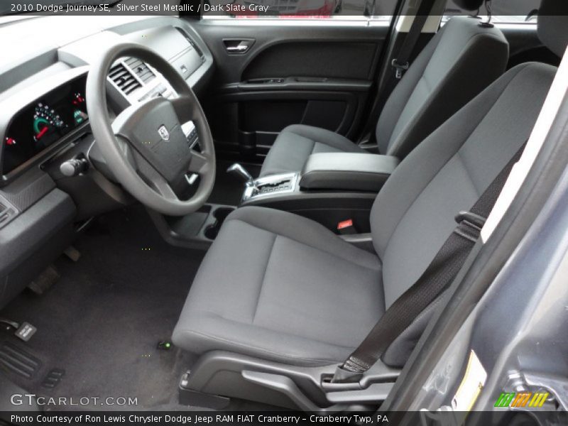 Silver Steel Metallic / Dark Slate Gray 2010 Dodge Journey SE