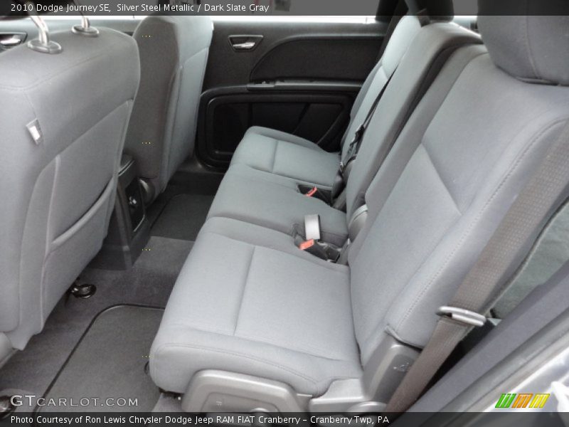 Silver Steel Metallic / Dark Slate Gray 2010 Dodge Journey SE