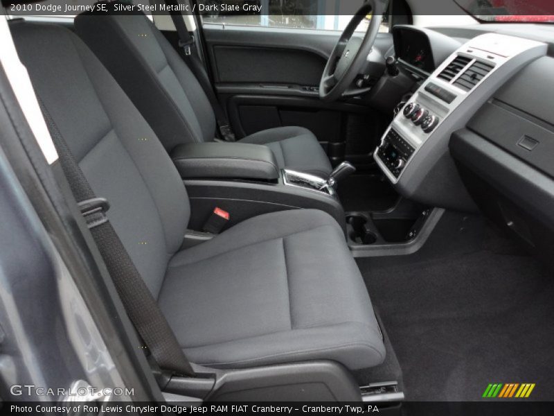 Silver Steel Metallic / Dark Slate Gray 2010 Dodge Journey SE