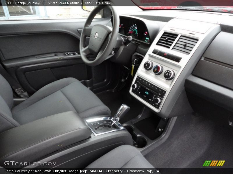 Silver Steel Metallic / Dark Slate Gray 2010 Dodge Journey SE