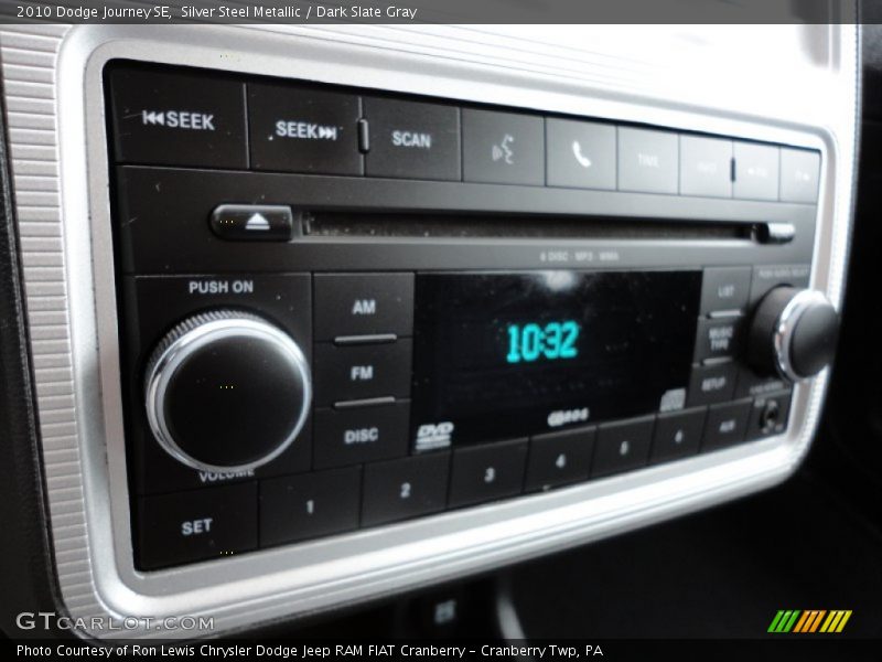 Silver Steel Metallic / Dark Slate Gray 2010 Dodge Journey SE