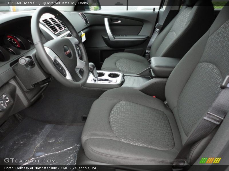  2012 Acadia SL Ebony Interior
