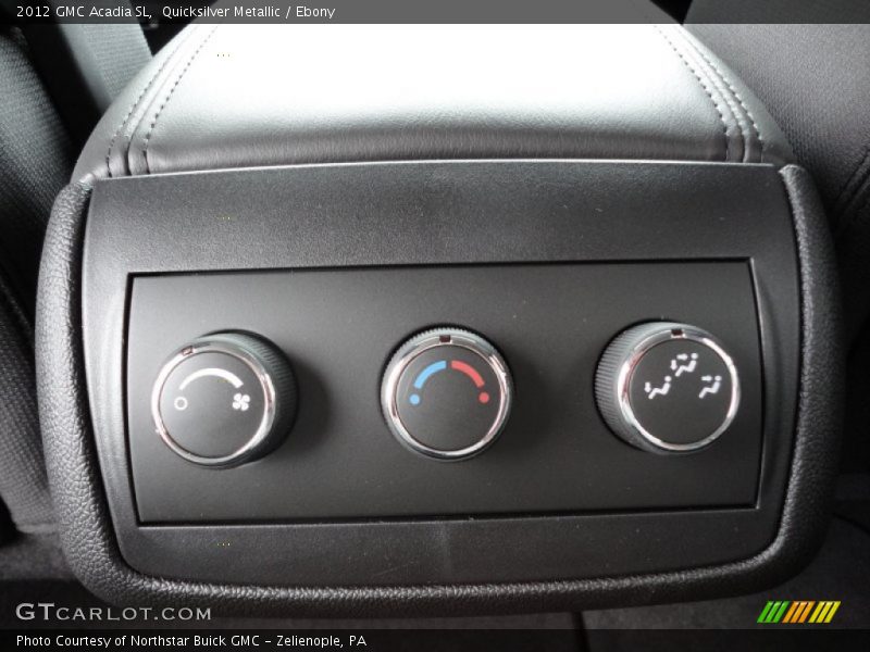 Controls of 2012 Acadia SL