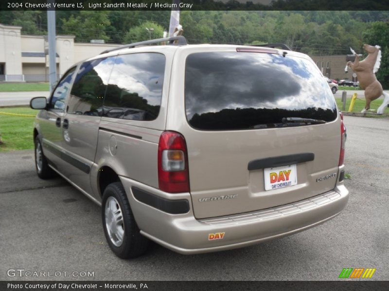 Light Sandrift Metallic / Medium Gray 2004 Chevrolet Venture LS
