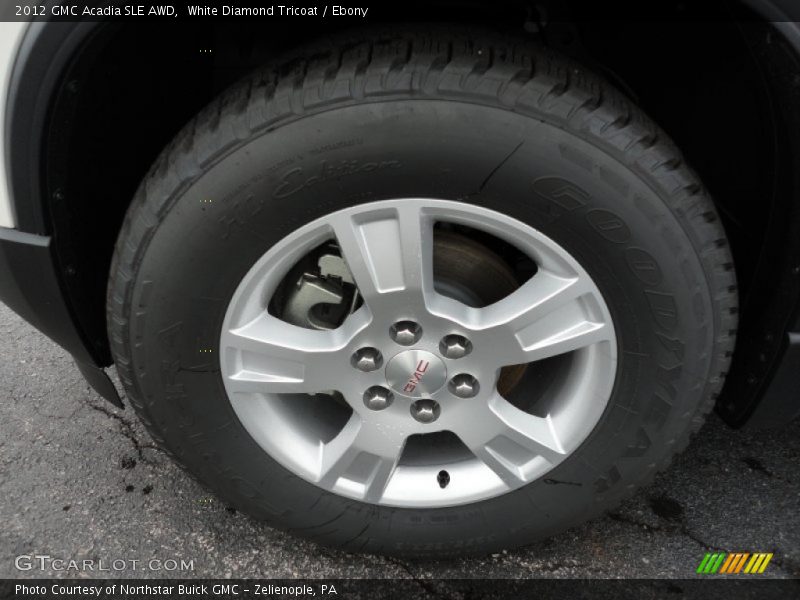  2012 Acadia SLE AWD Wheel