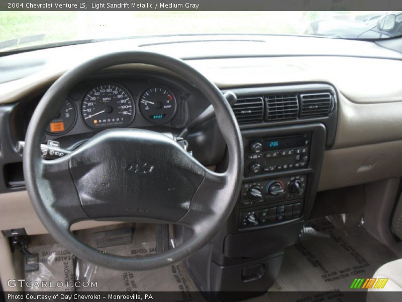 Light Sandrift Metallic / Medium Gray 2004 Chevrolet Venture LS