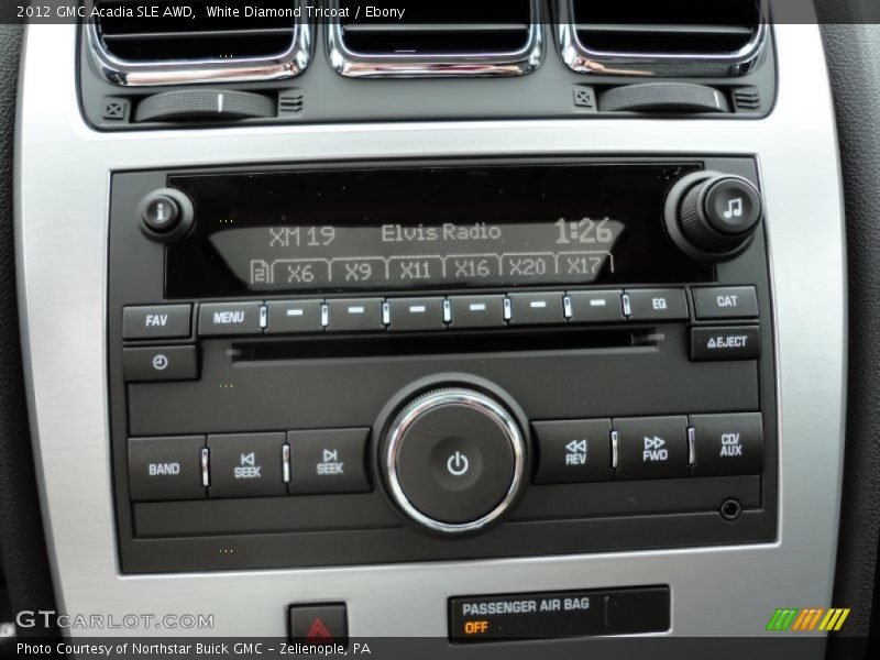 Audio System of 2012 Acadia SLE AWD