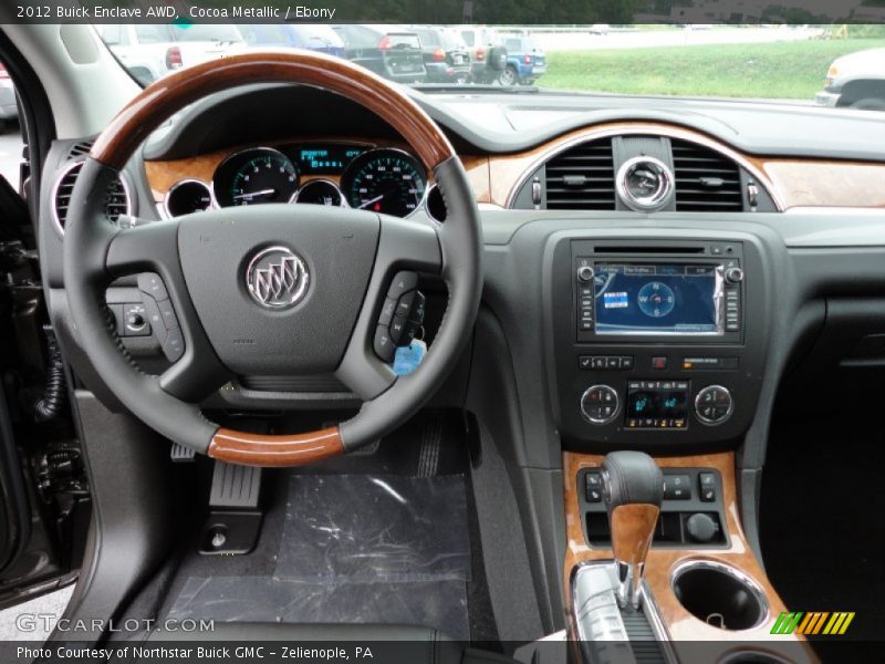 Dashboard of 2012 Enclave AWD