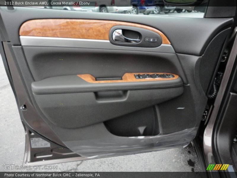 Door Panel of 2012 Enclave AWD