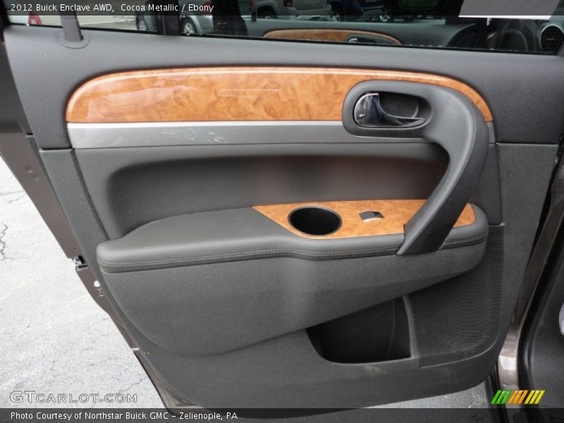 Door Panel of 2012 Enclave AWD