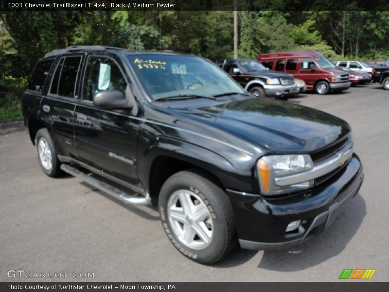 Black / Medium Pewter 2003 Chevrolet TrailBlazer LT 4x4