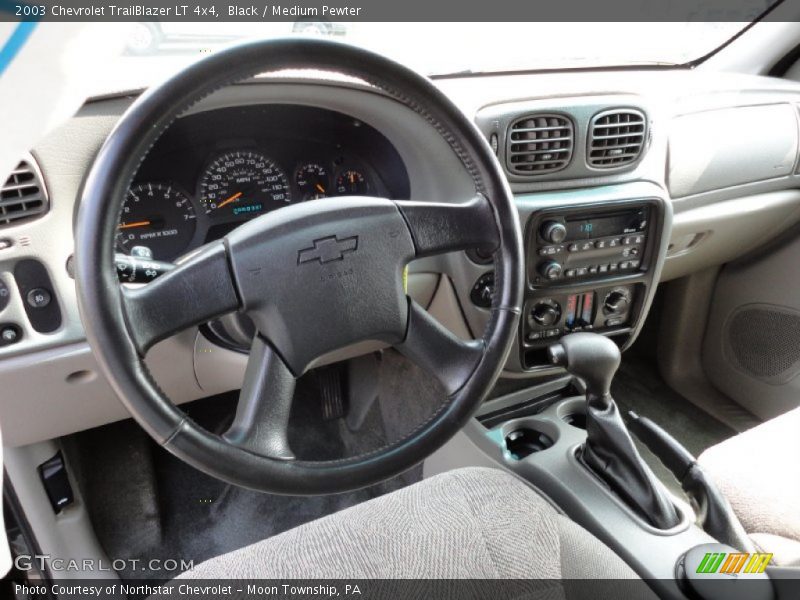 Black / Medium Pewter 2003 Chevrolet TrailBlazer LT 4x4