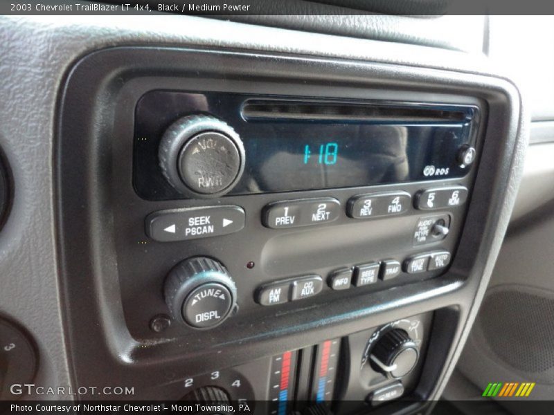 Black / Medium Pewter 2003 Chevrolet TrailBlazer LT 4x4