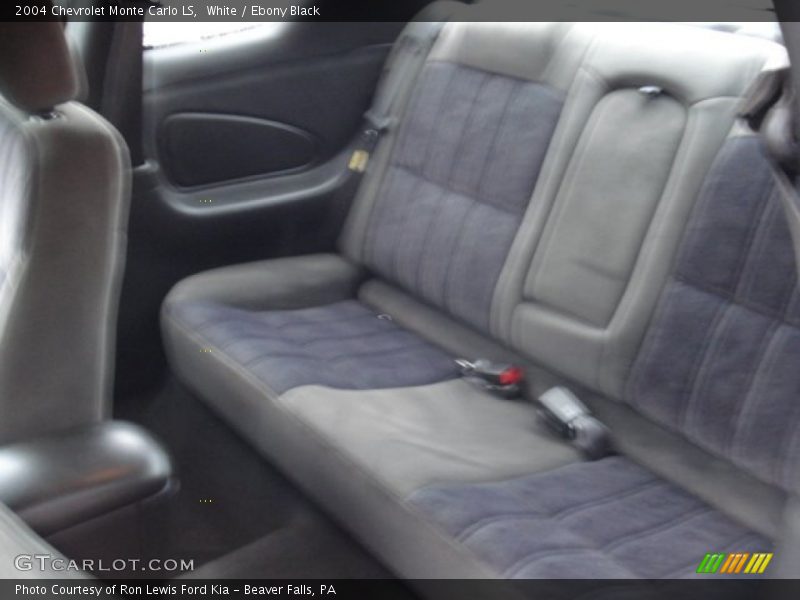 White / Ebony Black 2004 Chevrolet Monte Carlo LS