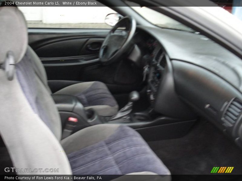 White / Ebony Black 2004 Chevrolet Monte Carlo LS