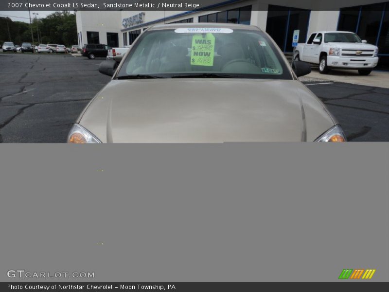 Sandstone Metallic / Neutral Beige 2007 Chevrolet Cobalt LS Sedan