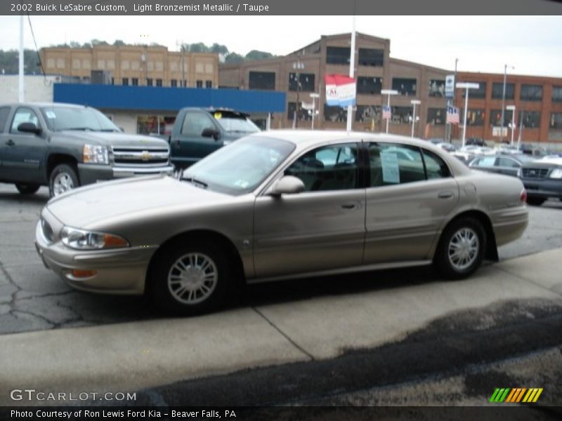 Light Bronzemist Metallic / Taupe 2002 Buick LeSabre Custom