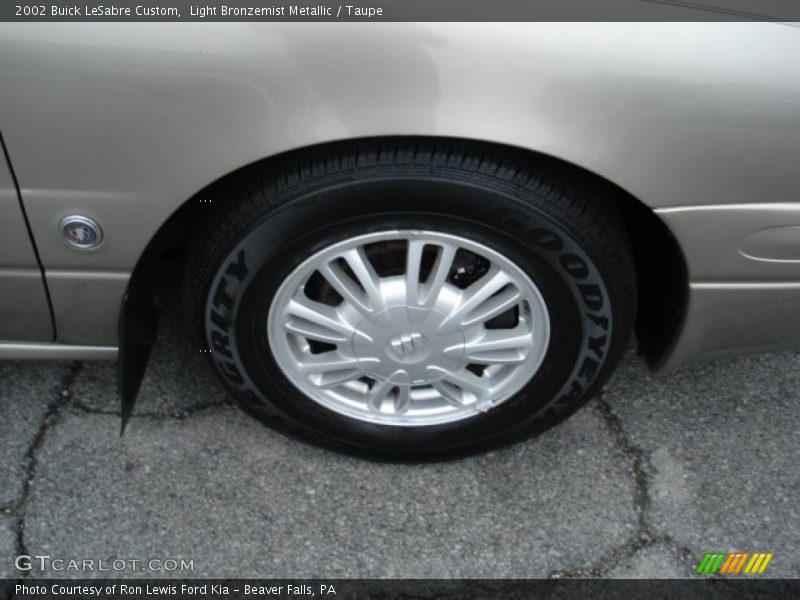 Light Bronzemist Metallic / Taupe 2002 Buick LeSabre Custom
