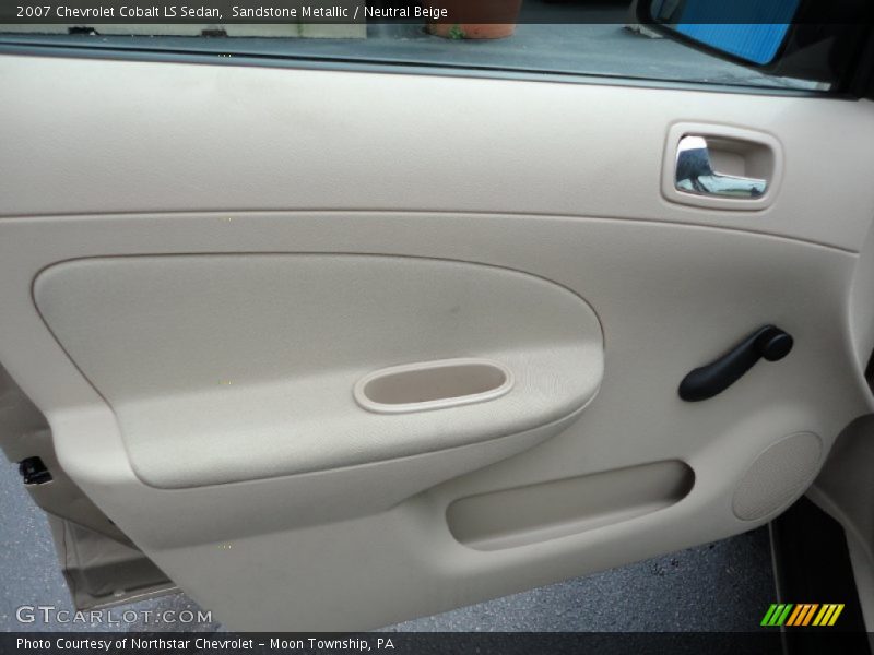 Sandstone Metallic / Neutral Beige 2007 Chevrolet Cobalt LS Sedan