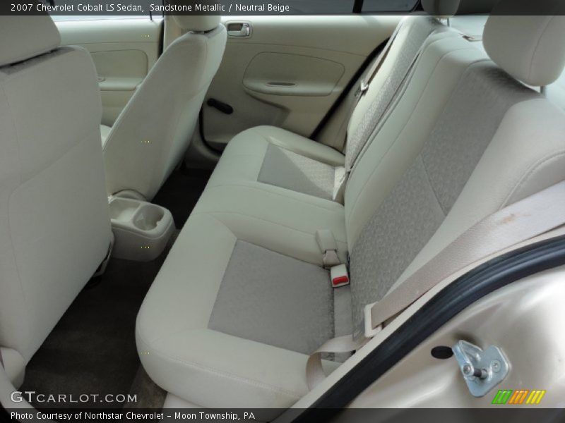 Sandstone Metallic / Neutral Beige 2007 Chevrolet Cobalt LS Sedan