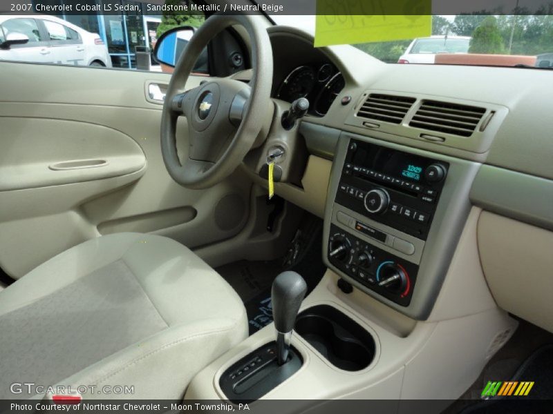 Sandstone Metallic / Neutral Beige 2007 Chevrolet Cobalt LS Sedan